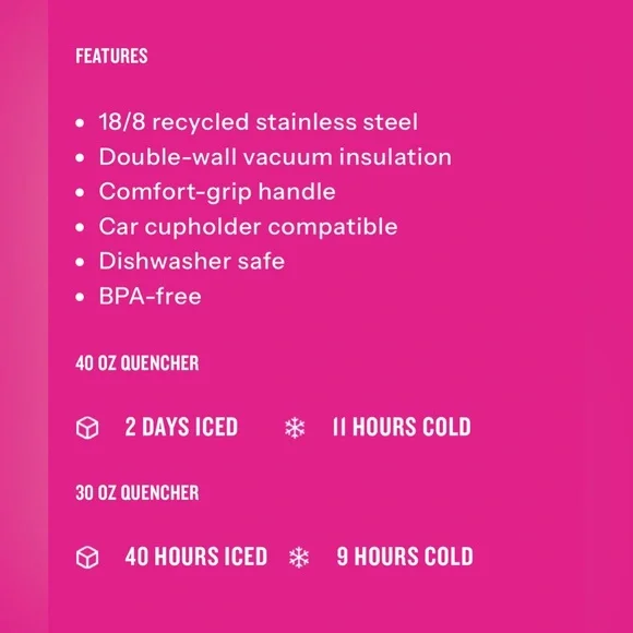 Barbie X Stanley 2024 colab. 30oz Quencher. Limited Edition - Picture 5 of 7